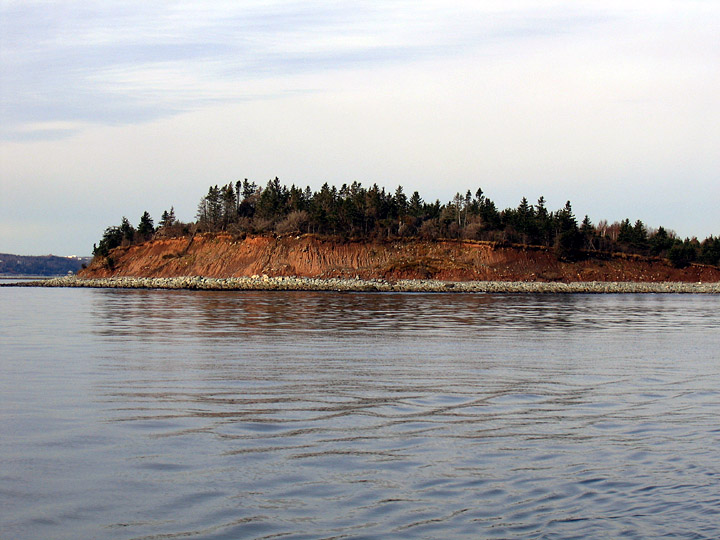 photograph of the southern area of McNabs Island