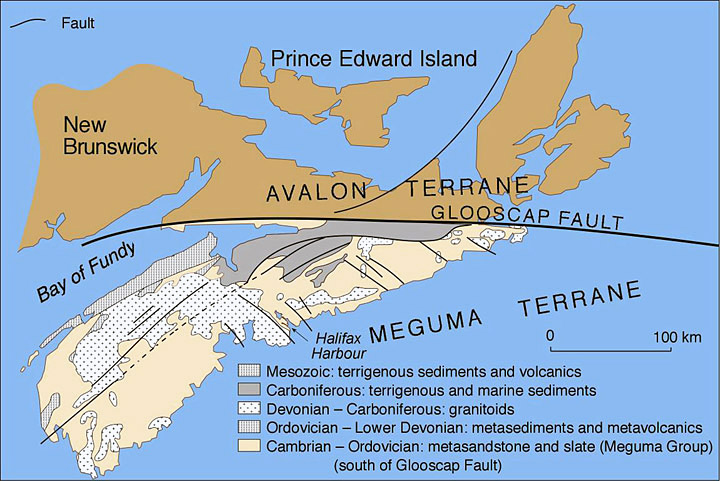 map of Nova Scotia