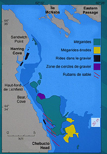 La carte de la partie extérieure du port d’Halifax