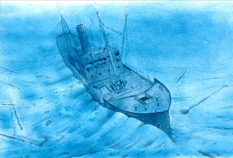 artists (Derek Sarty) representation of the Trongate
