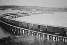 photo of the old train bridge