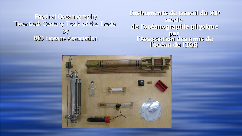 Physical Oceanography